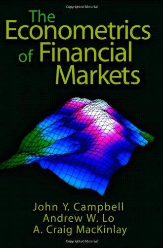 The Econometrics of Financial Markets