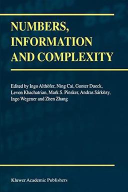 "Numbers, Information and Complexity"