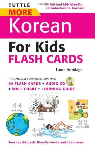 Tuttle More Korean for Kids Flash Cards Kit (Tuttle Flash Cards)