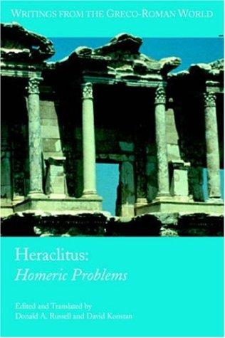 Heraclitus: Homeric Problems (Writings from the Greco-roman World, Band 14)