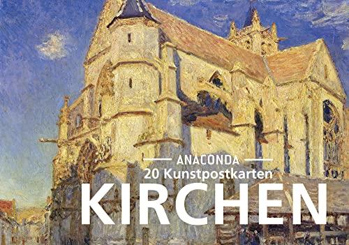 Postkarten-Set Kirchen: 20 Kunstpostkarten aus hochwertigem Karton. ca. € 0,25 pro Karte