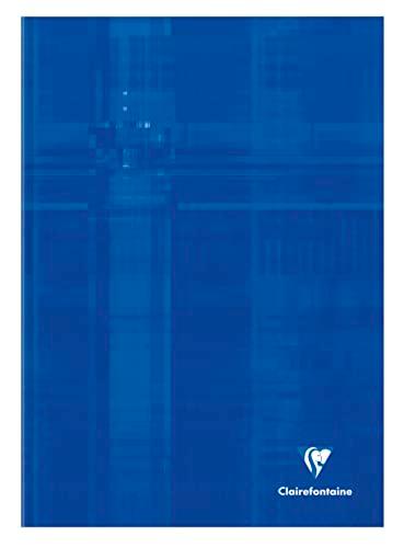 Clairefontaine 9040C - Heft / Kladde DIN A4 21 x 29 ,7 cm, mit Hardcover, 96 Blatt, farbig sortiert, 1 Stück