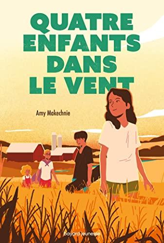 Quatre enfants dans le vent