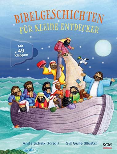 Bibelgeschichten für kleine Entdecker: Mit 49 Klappen (Bilderbücher für 3- bis 6-Jährige)