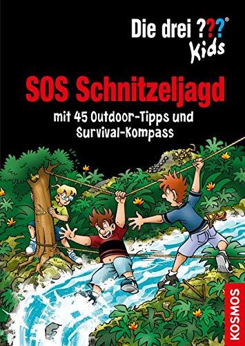 Die drei ??? Kids, SOS Schnitzeljagd: mit 45 Outdoor-Tipps und Survival-Kompass