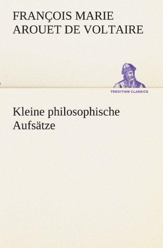 Kleine philosophische Aufsätze (TREDITION CLASSICS)