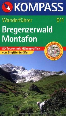 Bregenzerwald, Montafon. Wanderführer: 50 Touren mit Höhenprofilen