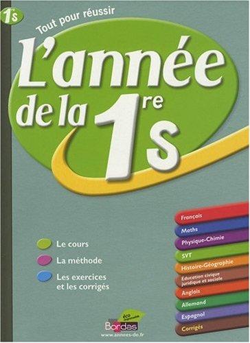 L'année de la 1re S