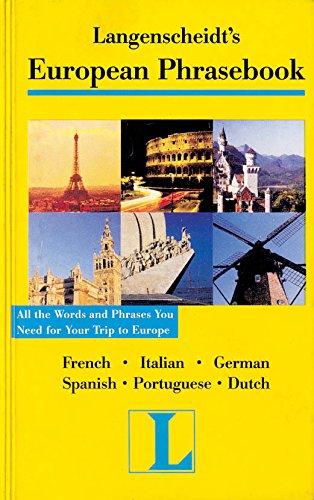 European Phrasebook (Langenscheidt Pocket Phrasebooks)