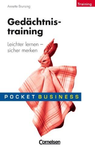 Pocket Business - Training: Gedächtnistraining. Leichter lernen - sicher merken