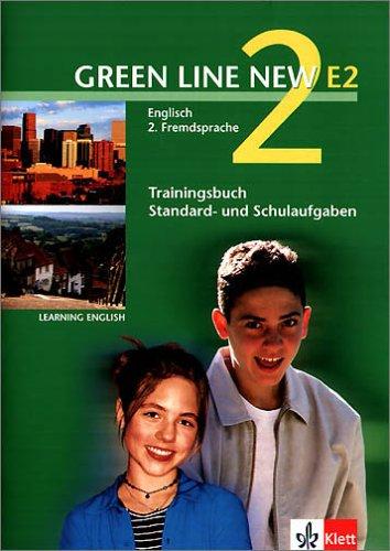 Green Line New (E2), Bd.2: Trainingsbuch Standard- und Schulaufgaben, Englisch 2. Fremdsprache 7. Klasse, m. Audio-CD