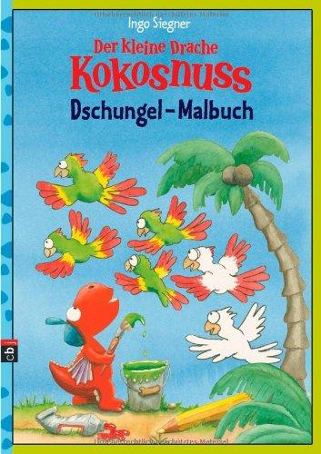 Der kleine Drache Kokosnuss - Dschungel-Malbuch