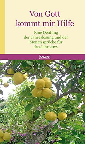 Von Gott kommt mir Hilfe 2022: Eine Deutung der Jahreslosung und der Monatssprüche für das Jahr 2022