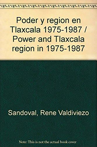 Poder y region en Tlaxcala 1975-1987 / Power and Tlaxcala region in 1975-1987