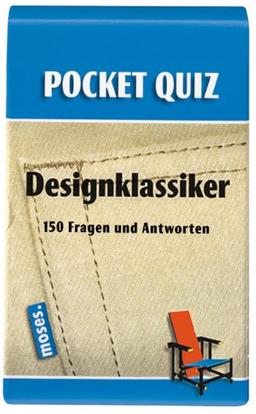 Pocket Quiz Designklassiker: 150 Fragen und Antworten