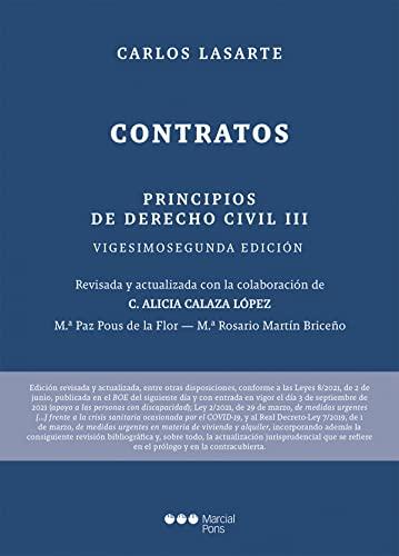 Principios de Derecho civil: Tomo III: Contratos (Manuales universitarios)