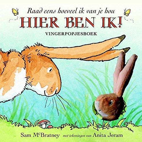 Hier ben ik!: vingerpopjesboek Raad eens hoeveel ik van je hou