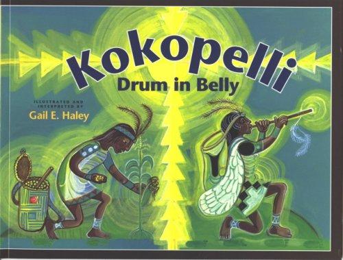 Kokopelli Drum in Belly