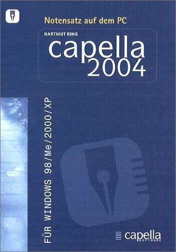 Capella professional. CD-ROM für Windows ab 98.