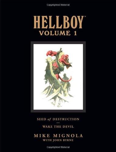 Hellboy Volume 1: Seed of Destruction: Seed of Destruction and Wake the Devil v. 1 (Hellboy (Dark Horse Library))