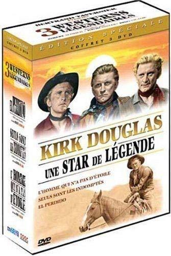 Coffret kirk douglas : el perdido ; l'homme qui n'a pas d'étoile ; seuls sont les indomptes [FR IMPORT]