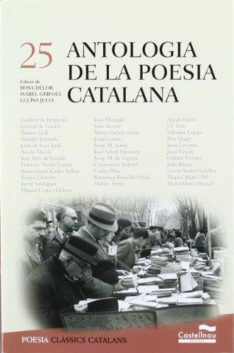 Antologia de la poesia catalana (Clàssics Catalans, Band 25)