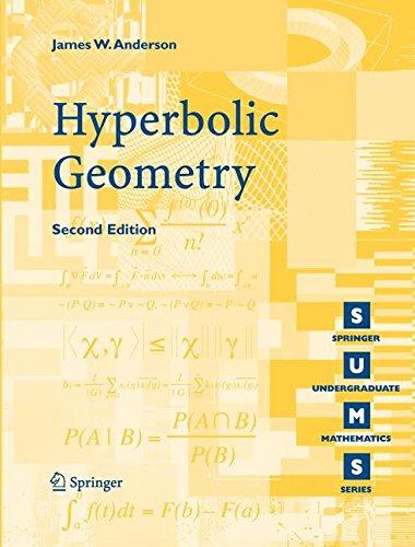 Hyperbolic Geometry (Springer Undergraduate Mathematics Series)