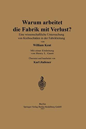 Warum arbeitet die Fabrik mit Verlust?: Eine wissenschaftliche Untersuchng von Krebsschäden in der Fabrikleitung