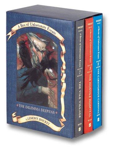 A Series of Unfortunate Events Box: The Dilemma Deepens (Books 7-9)