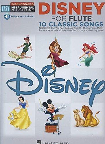 Flute Easy Instrumental Play-Along: Disney: Songbook, E-Bundle, Download (Audio) für Flöte: Book with Online Audio Tracks (Hal-leonard Easy Instrumental Play-along)