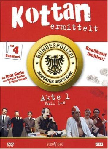 Kottan ermittelt - Akte 1/Fall 01-08 (4 DVDs)