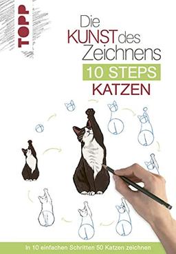 Die Kunst des Zeichnens 10 Steps - Katzen