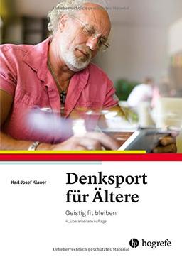 Denksport für Ältere: Geistig fit bleiben