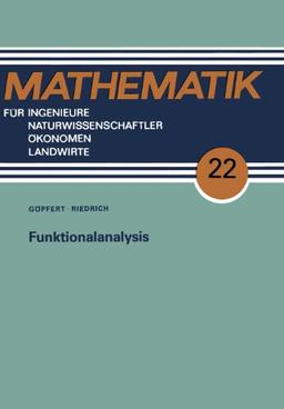 Funktionalanalysis (Gabler-Studientexte)