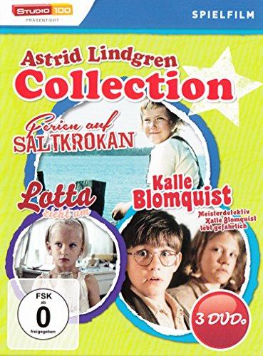 Astrid Lindgren : Ferien auf Saltkrokan - Kalle Blomquist lebt gefährlich - Lotta zieht um - 3DVD Box