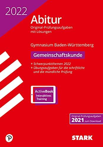 STARK Abiturprüfung BaWü 2022 - Gemeinschaftskunde (STARK-Verlag - Abitur-Prüfungen)