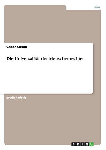 Die Universalität der Menschenrechte