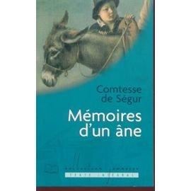 Les Mémoires d'un âne - Occasion Comme Neuf