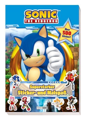 Sonic The Hedgehog: Superstarker Sticker - und Malspaß: Sticker- und Malblock