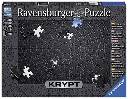 Ravensburger 15260 15260-Krypt Black-Erwachsenenpuzzle