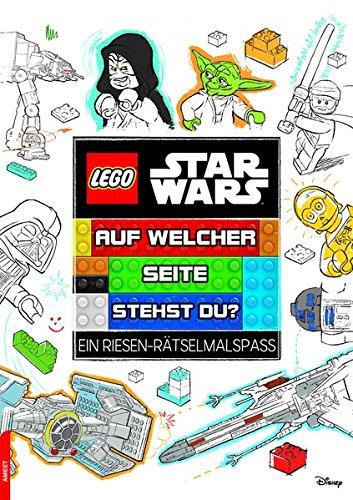 LEGO® Star Wars(TM) Auf welcher Seite stehst du?: Ein Riesen-Rätselmalspaß