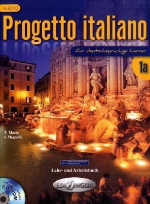 Nuovo Progetto Italiano (für deutschsprachige Lerner), Bd.1a : Lehr- und Arbeitsbuch, m. CD-ROM