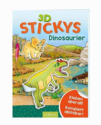 3D-Stickys Dinosaurier: Kleben überall! - Komplett ablösbar!