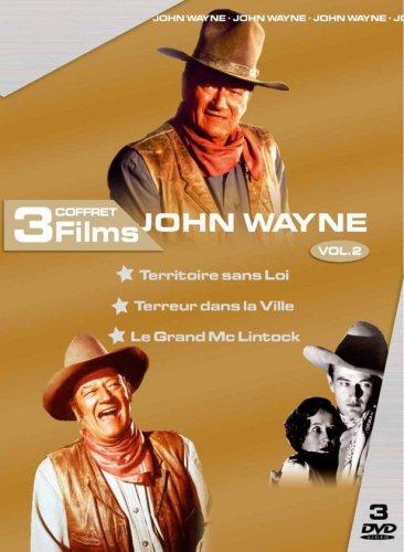 Coffret John Wayne vol. 2 - Coffret 3 DVD [FR Import]