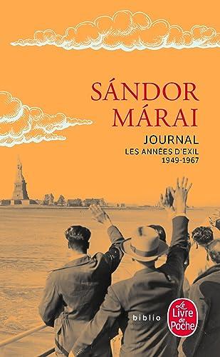 Journal. Les années d'exil : 1949-1967