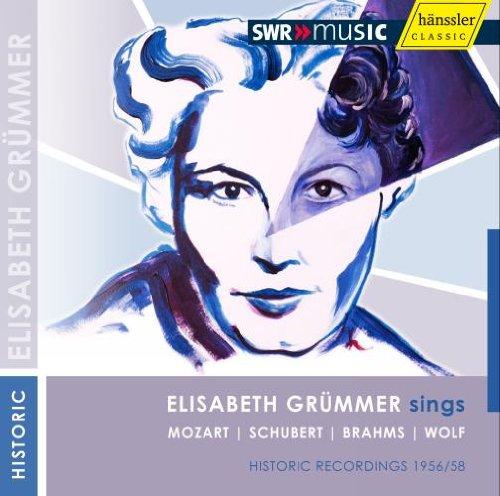 Elisabeth Grümmer Singt Mozart, Schubert, Brahms, Wolf