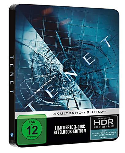 Tenet Limited Steelbook [4K UHD + Blu-ray]