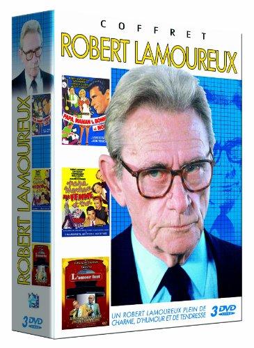 Coffret robert lamoureux : papa, maman, la bonne et moi ; papa, maman, ma femme et moi ; l'amour foot [FR Import]