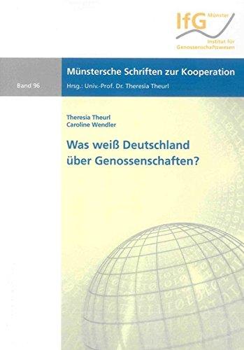 Was weiß Deutschland über Genossenschaften? (Münstersche Schriften zur Kooperation)