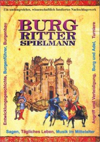 Burg, Ritter, Spielmann, 1 CD-ROM Entwicklungsgeschichte, Burgenführer, Burgenbau, Sagen, Tägliches Leben, Musik im Mittelalter, Angriff und Verteidigung, Burg und Adel, Turniere. Für Windows 95/NT oder höher. Ein umfangreiches, wissensc